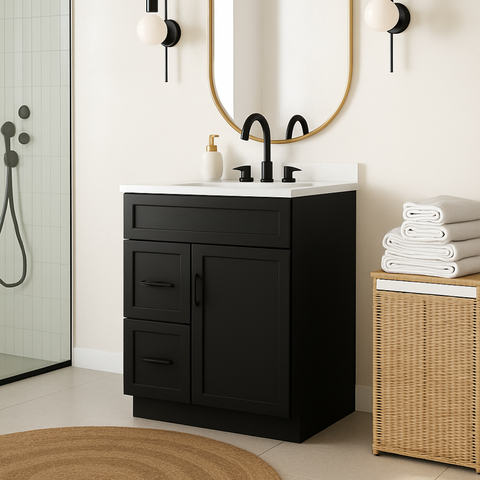 Crush 30" L Black - Vanity