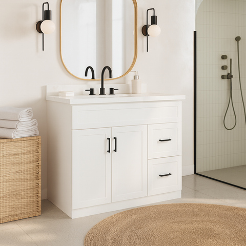 Crush 42" R White - Vanity