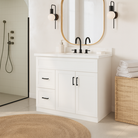Crush 42" L White - Vanity