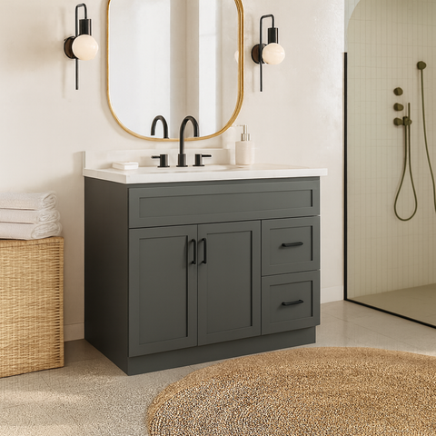 Crush 42" R Slate Grey - Vanity