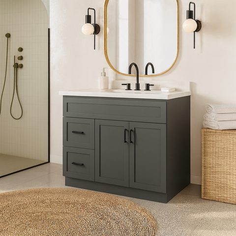 Crush 42" L Slate Grey - Vanity