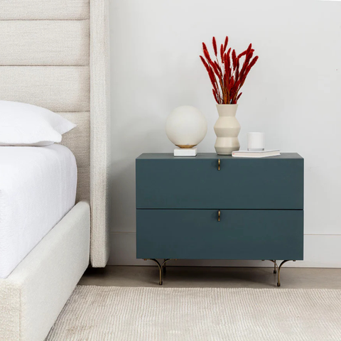 Celine Teal Large - Nightstand Sunpan