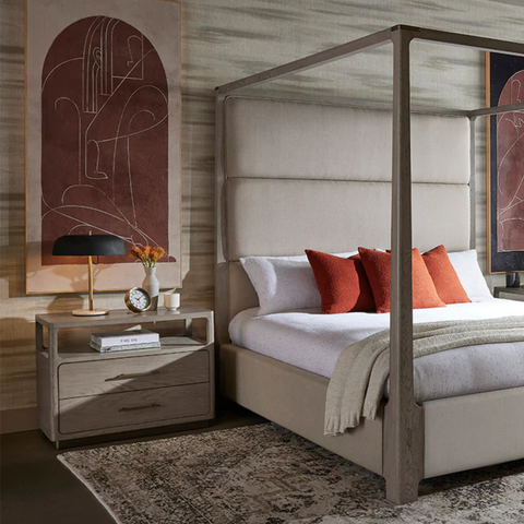 Danette Grey - Nightstand Sunpan