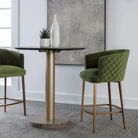Cornella Olive - Counter Chair Sunpan