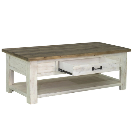 Provence Reclaimed Pine Storage Coffee Table