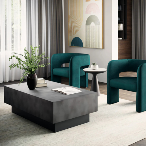 Blake Gunmetal - Coffee Table Sunpan