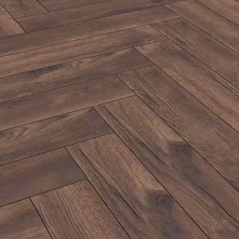 Herringbone Calais 8mm Laminate Flooring -$5.01 Sq.Ft (Sold per box) Planchers1867