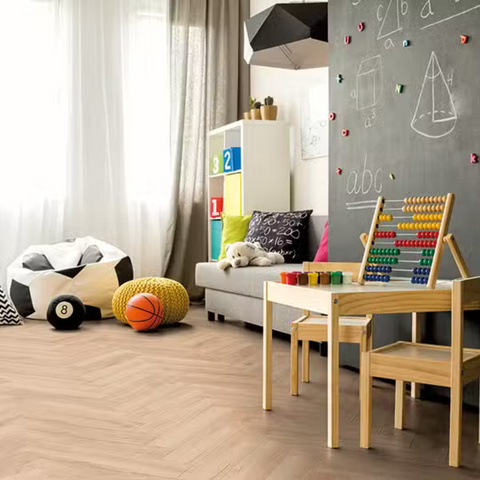 Herringbone Toulouse 8mm Laminate Flooring -$5.01 Sq.Ft (Sold per box) Planchers1867