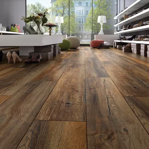 Rupert Oak 12mm Laminate Flooring -$5.03 Sq.Ft (Sold per box) Planchers1867