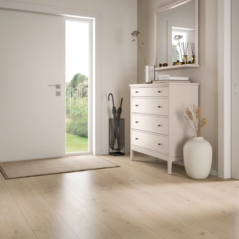 Seefeld Cream 12mm Laminate Flooring -$5.25 Sq.Ft (Sold per box) Planchers1867