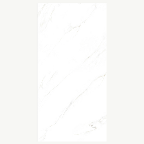 Calacutta Bellezza Polished 24"x48" Porcelain Tile -$3.79 Sq.Ft (Sold per box)