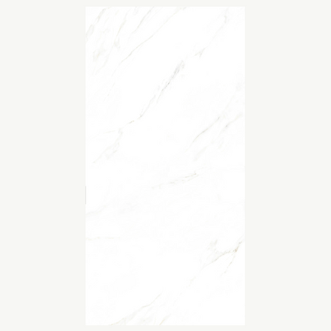 Calacutta Bellezza Polished 24"x48" Porcelain Tile -$3.79 Sq.Ft (Sold per box)