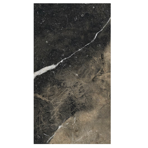 Pierre Black Polished 24"x48" Porcelain Tile -$14.27 Sq.Ft (Sold per box) Planchers1867