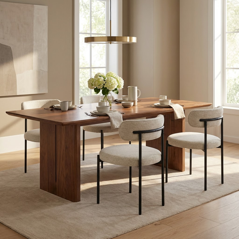 Cleo Macadamia - Dining Chair LH (Set Of Two)