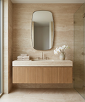 modern gold wall mirror