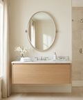 modern silver wall mirror
