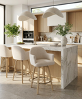 Modern swivel counter chair