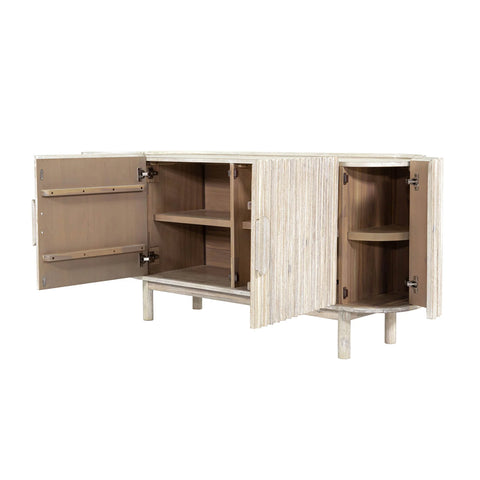 acacia wood storage cabinet