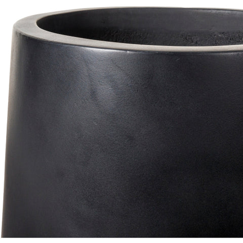 Sea Stone Black (SST-003) -Planter (Set Of Two)