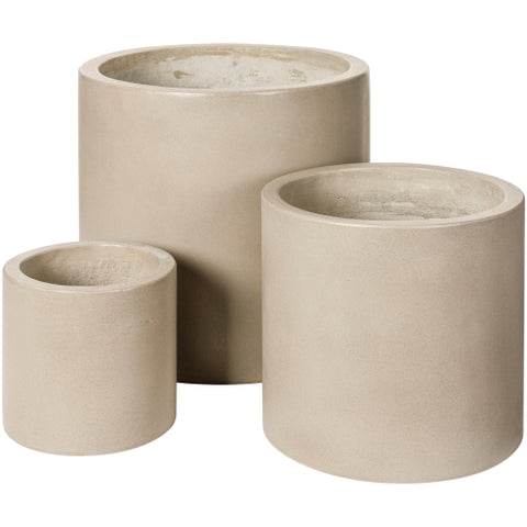 Sea Stone Grey (SST-007) -Planter (Set Of Three)