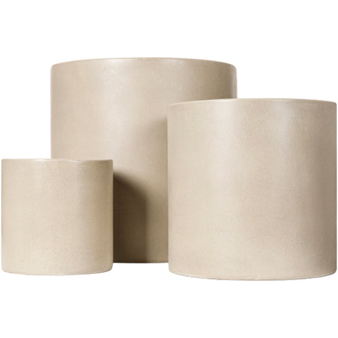 Sea Stone Grey (SST-007) -Planter (Set Of Three)