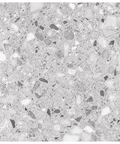 Gray terrazzo pattern with speckles of different shades