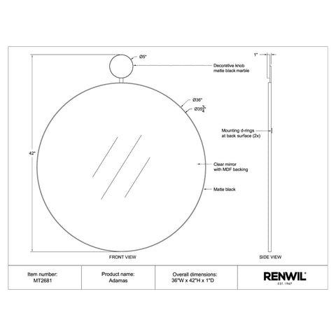 Adamas - Mirror Renwil