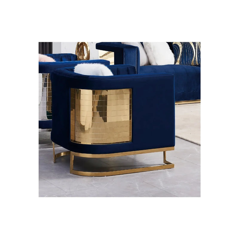 Vienna Gold-Sofa Chair XC