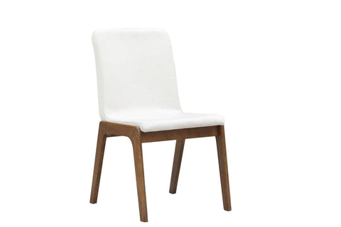 Remix Cream Fabric-Dining Chair (Set of Two)