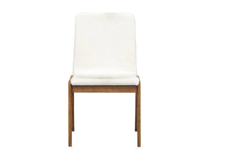 Remix Cream Fabric-Dining Chair (Set of Two)