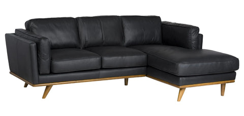 Las Vegas Aria Leather- Sectional Sofa