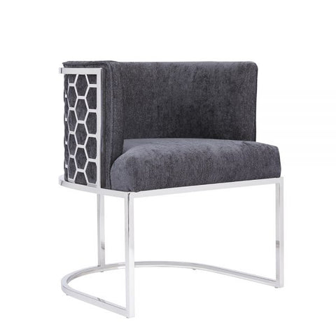 Chamberlain Charcoal Fabric -Dining Chair XC