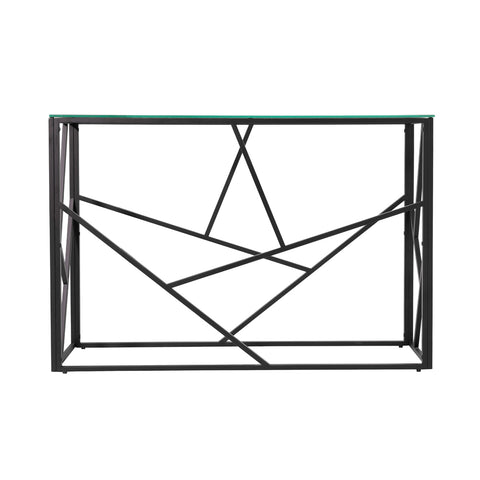 Carole Glass Black- Console Table XC