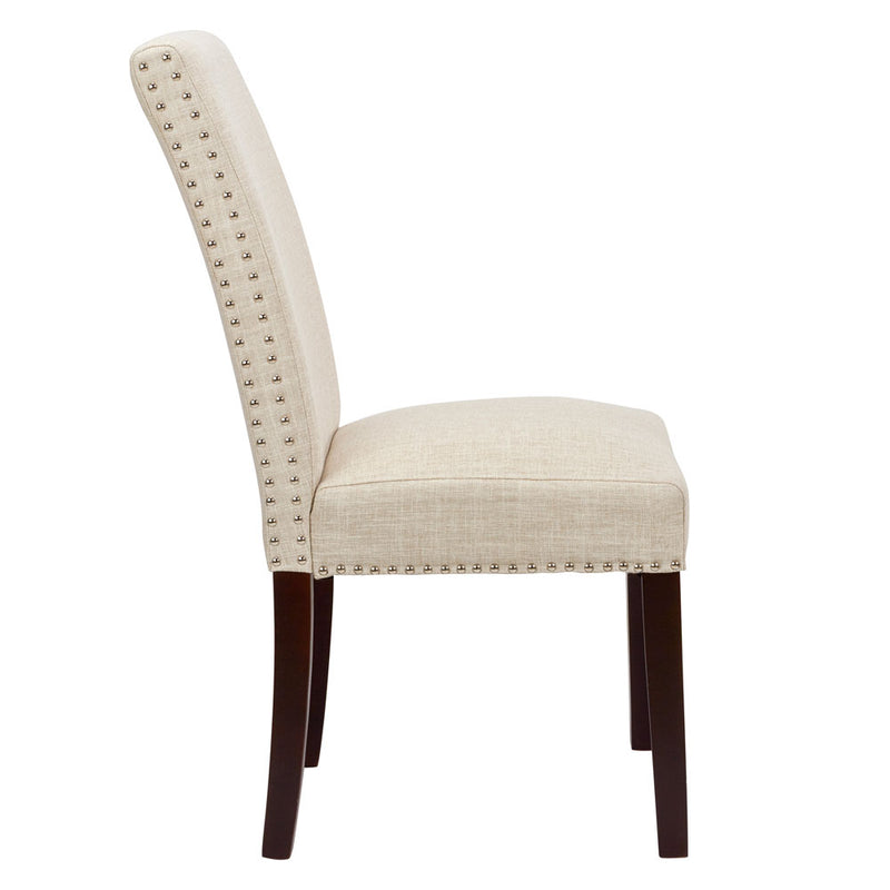 Scarpa Beige Fabric- Dining Chair XC