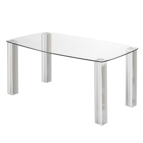 James Brushed Steel -Dining Table XC