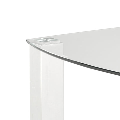 James Brushed Steel -Dining Table XC