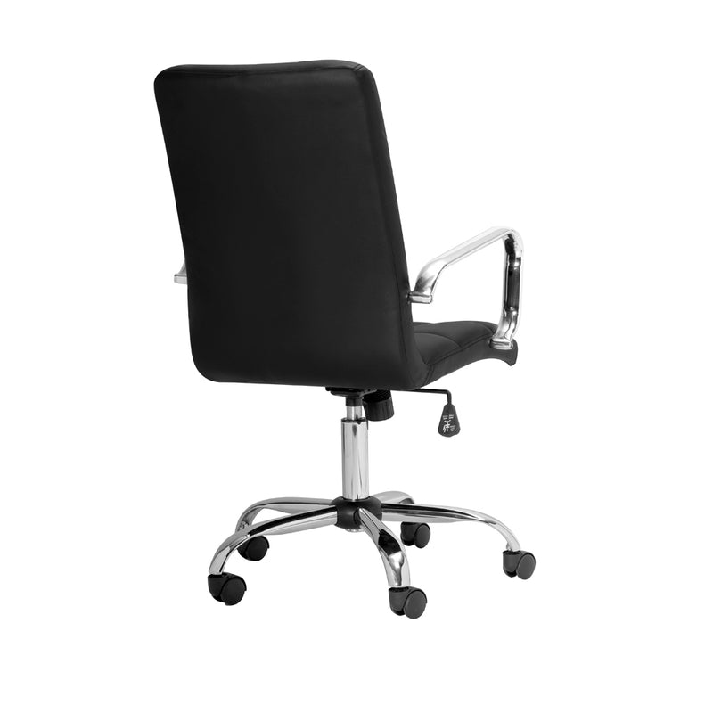 Selena High Back Black Leatherette- Office Chair XC