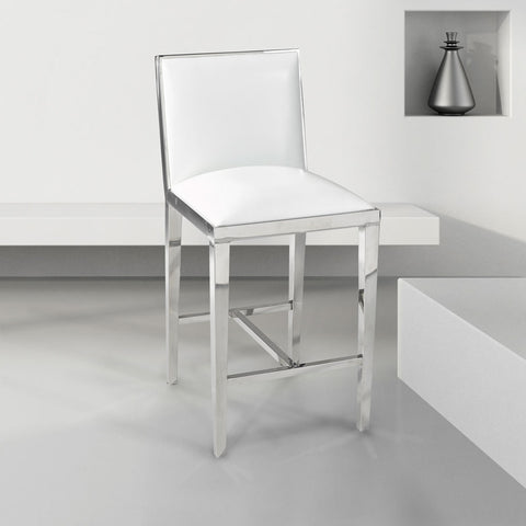 Emario White - Counter Chair XC