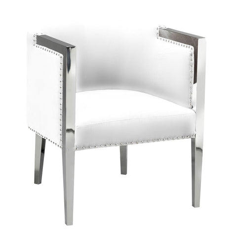 Elvis White- Accent Chair XC