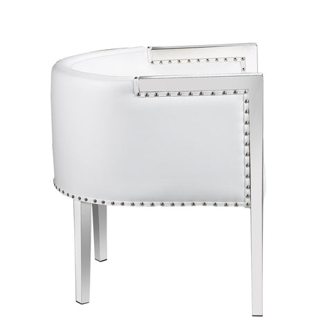 Elvis White- Accent Chair XC