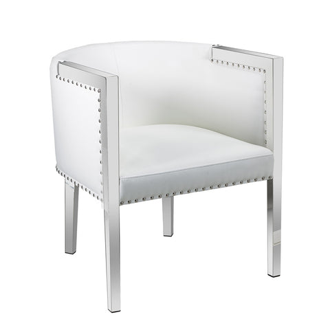 Elvis White- Accent Chair XC