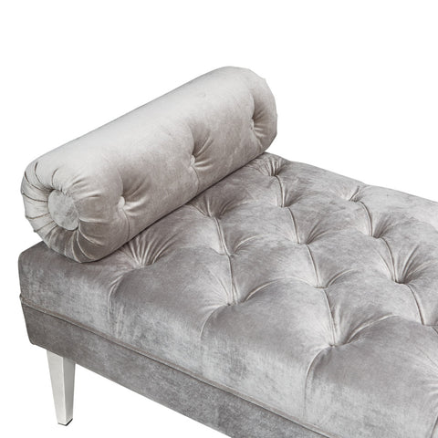 Prado Grey Velvet- Bench XC