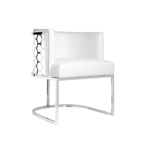 Chamberlain White -Dining Chair XC