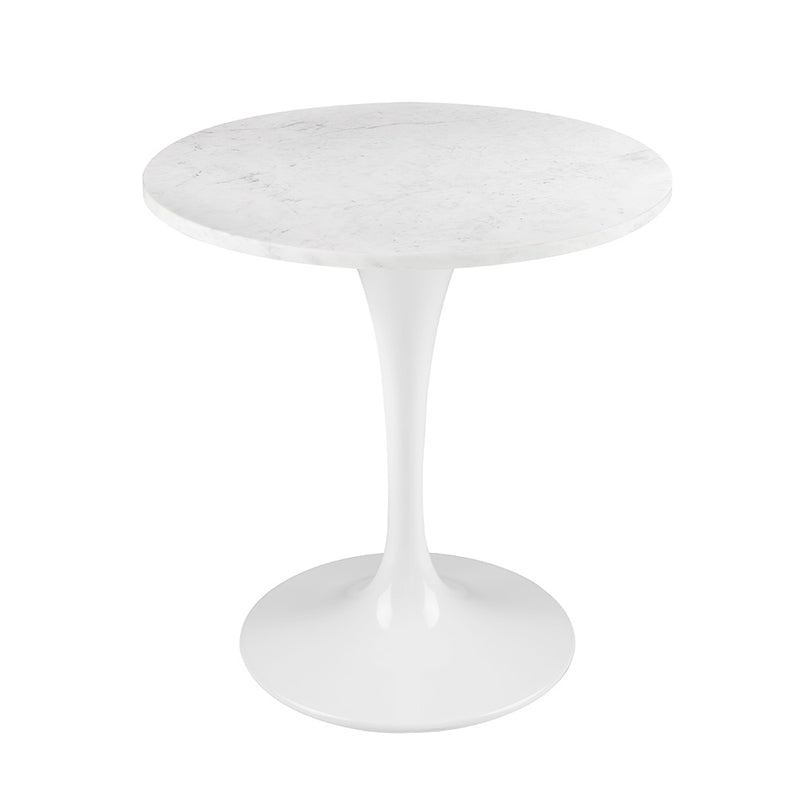 Kyros White Marble- End Table XC