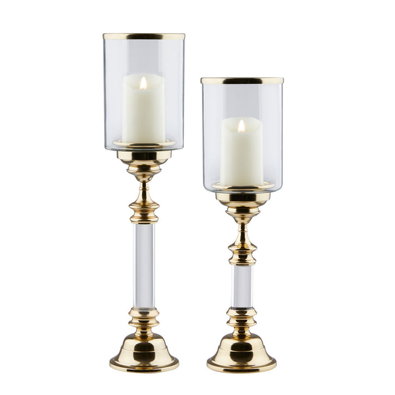 Saben Gold- Candle Holder (Set of Two)