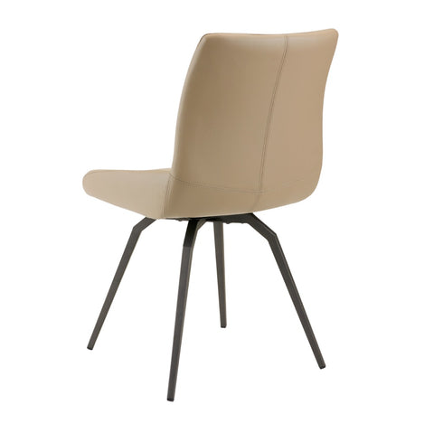 Nona Taupe Leatherette- Office Chair XC