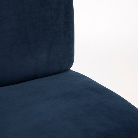 Barrymore Blue Velvet- Accent Chair XC