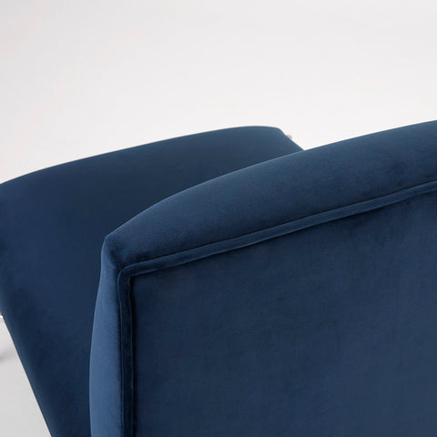 Barrymore Blue Velvet- Accent Chair XC