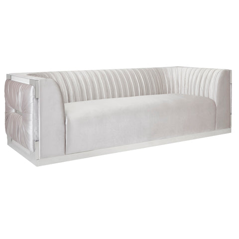 Paloma Grey Velvet- Sofa XC