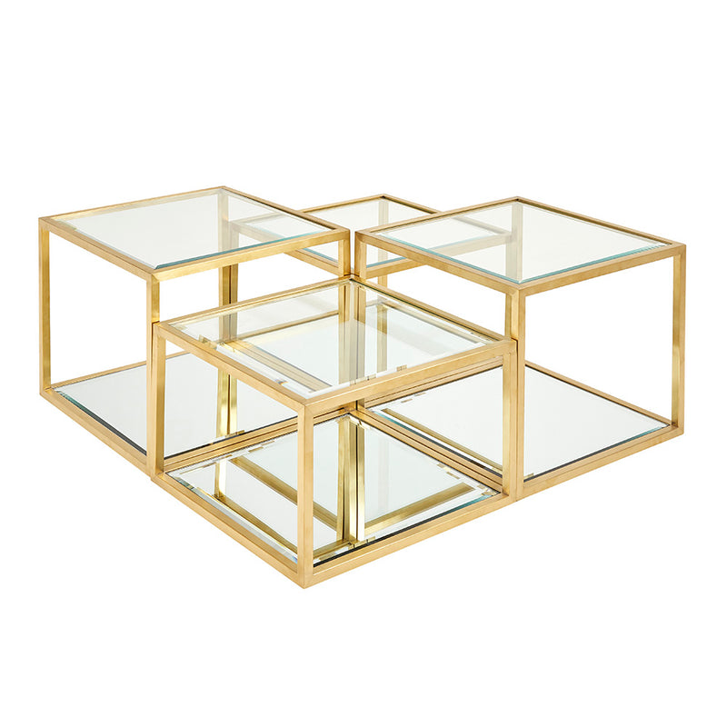 Multi-Level Gold- Coffee Table XC